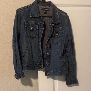 Express Women's Blue Denim Jacket